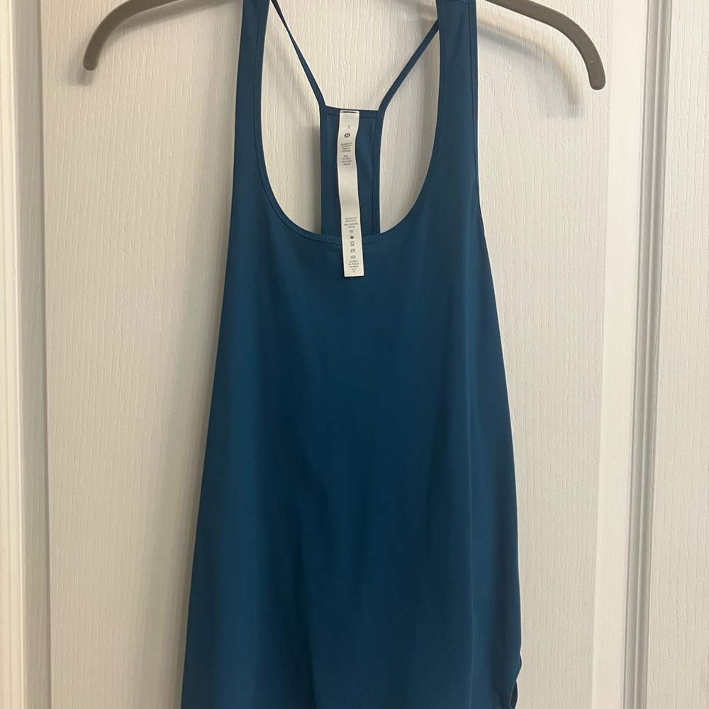 Lululemon Athletica Teal Tank Top